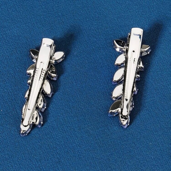 👑NEW SET OF 2 JEWELED HAIR CLIPS! - Picture 4 of 5